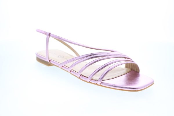 Katy Perry The Pearla Womens Purple Synthetic Slip On Strap Sandals Shoes Online Sale - Image 2