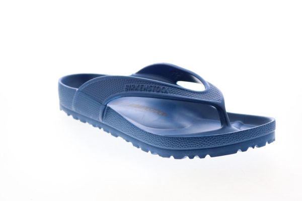 Birkenstock Honolulu EVA 1015489 Mens Blue Synthetic Flip-Flops Sandals Shoes Online Sale - Image 2