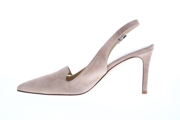 Bruno Magli Aurora Womens Pink Suede Adjustable Strap Heels Shoes Supply - Image 5