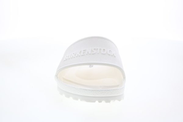 Birkenstock Barbados EVA 1015399 Mens White Synthetic Slides Sandals Shoes For Cheap - Image 3