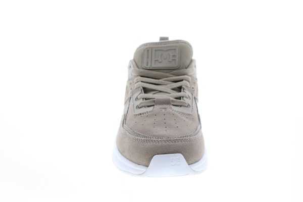 DC E.Tribeka ADYS700173 Mens Gray Nubuck Skate Inspired Sneakers Shoes Fashion - Image 3