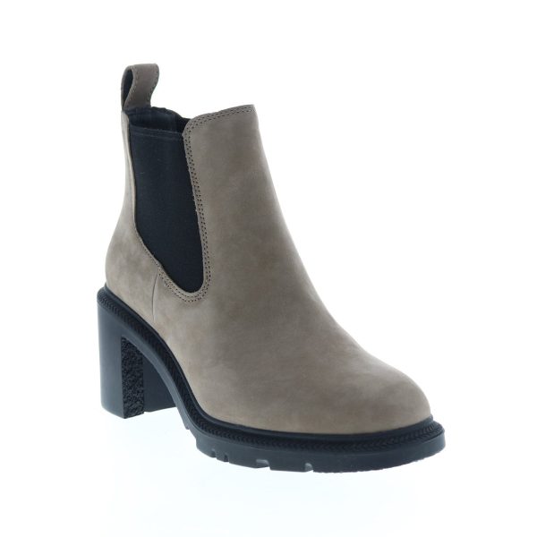 Camper Whitnee K400327-005 Womens Gray Nubuck Slip On Chelsea Boots Discount - Image 2