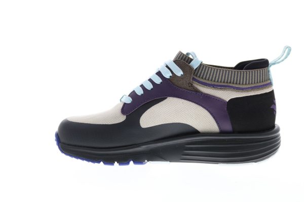 Camper Drift K200941-003 Womens Black White Leather Euro Sneakers Shoes Online - Image 5