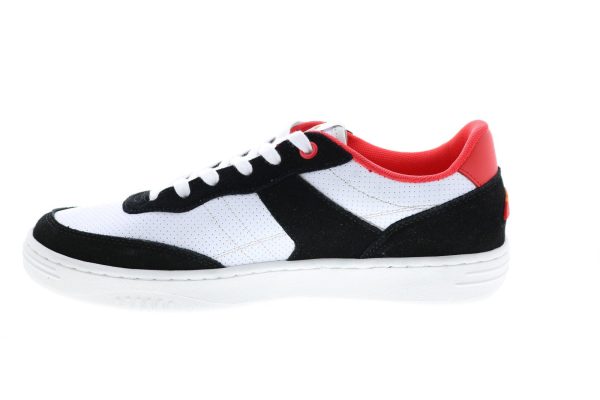 Ellesse Vinitziana 6-10107 Mens White Syntheic Lace Up Lifestyle Sneakers Shoes For Discount - Image 5