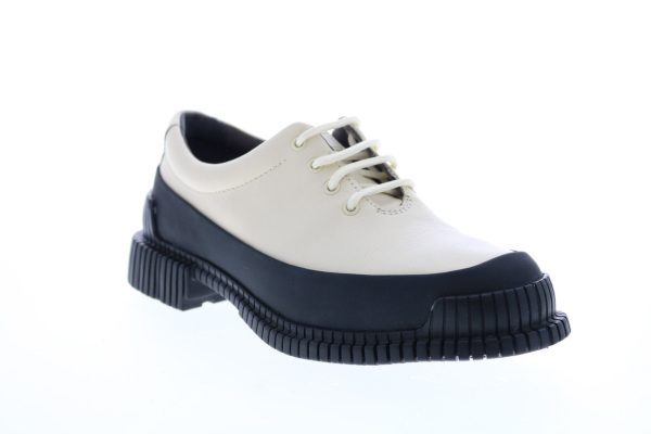 Camper Pix K200687-006 Womens Beige Leather Lace Up Euro Sneakers Shoes For Discount - Image 2