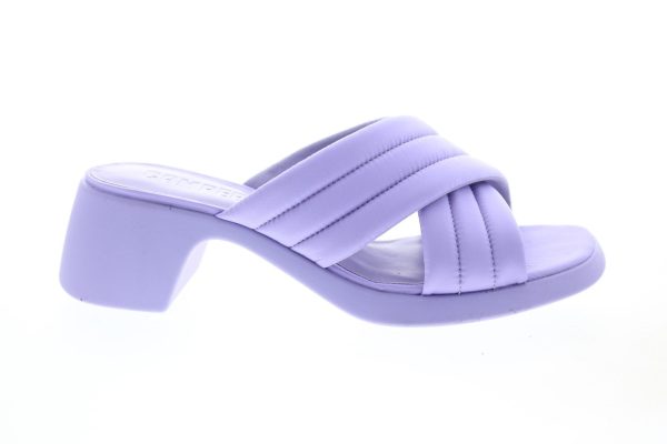 Camper Trisha Sandal K200961-001 Womens Purple Canvas Flip-Flops Sandals Shoes Online Hot Sale