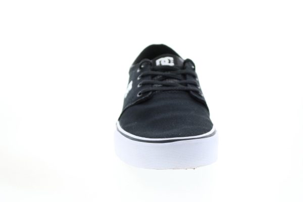 DC Trase TX SE ADYS300603 Mens Black Canvas Skate Inspired Sneakers Shoes Online Sale - Image 3