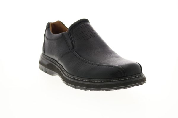 Clarks Un Ramble Step 26136999 Mens Black Loafers & Slip Ons Casual Shoes Fashion