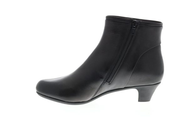 Camper Helena Bajo 46232-036 Womens Black Leather Zipper Casual Dress Boots Discount - Image 5