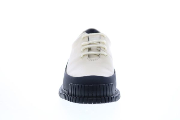 Camper Pix K200687-006 Womens Beige Leather Lace Up Euro Sneakers Shoes For Discount - Image 3