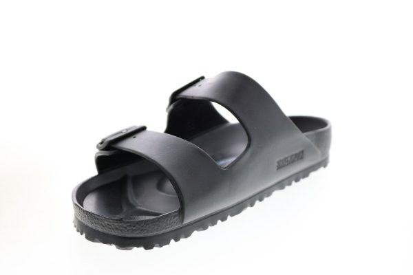 Birkenstock Arizona EVA 129421 Mens Black Synthetic Flip-Flops Sandals Shoes For Cheap - Image 4