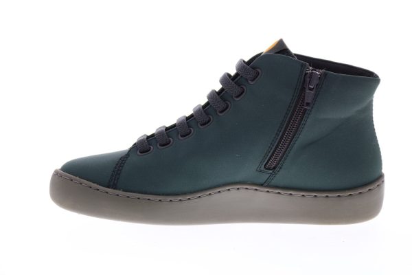 Camper Peu Touring K400374-007 Womens Green Canvas Euro Sneakers Shoes Sale - Image 5