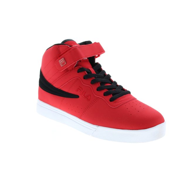 Fila Vulc 13 1FM00858-602 Mens Red Synthetic Lace Up Lifestyle Sneakers Shoes Discount - Image 2
