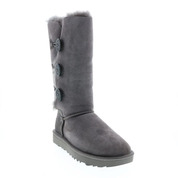 Ugg Triplett 2.0 1016227-GREY Womens Gray Suede Slip On Casual Dress Boots Online now