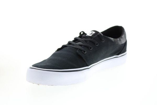 DC Trase TX SE ADYS300603 Mens Black Canvas Skate Inspired Sneakers Shoes Online Sale - Image 4