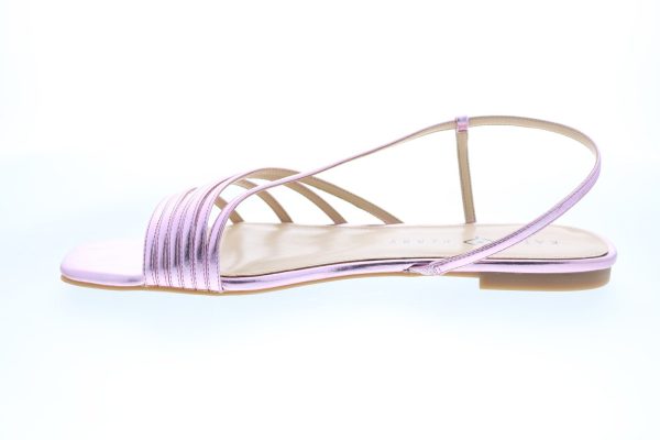 Katy Perry The Pearla Womens Purple Synthetic Slip On Strap Sandals Shoes Online Sale - Image 5