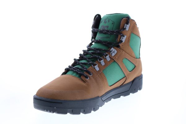 DC Pure High-Top Winter Boot ADYB100009 Mens Brown Leather Casual Dress Boots Online now - Image 4