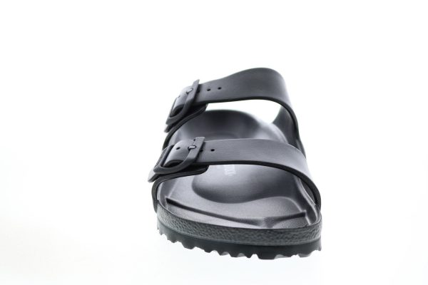 Birkenstock Arizona EVA 129421 Mens Black Synthetic Flip-Flops Sandals Shoes For Cheap - Image 3