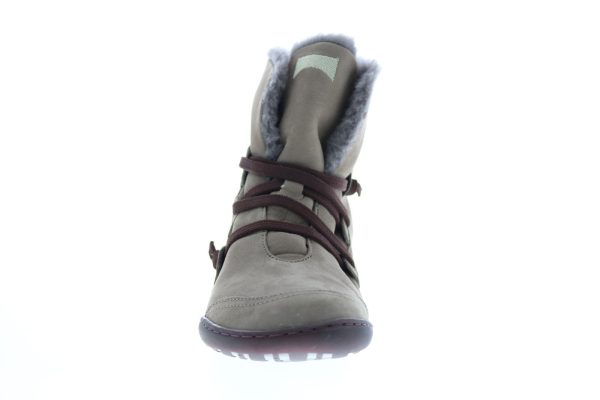 Camper Peu Cami 46477-046 Womens Gray Nubuck Lace Up Euro Sneakers Shoes Hot on Sale - Image 3