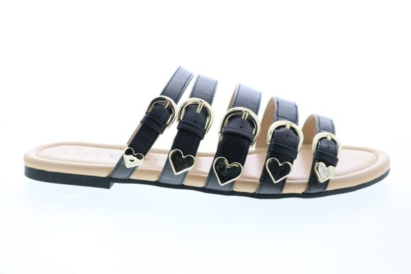 Katy Perry The Nikki Womens Black Synthetic Flip-Flops Sandals Shoes For Cheap