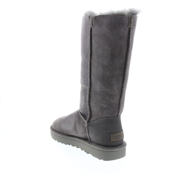 Ugg Triplett 2.0 1016227-GREY Womens Gray Suede Slip On Casual Dress Boots Online now - Image 2