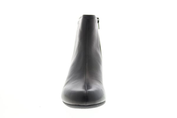 Camper Helena Bajo 46232-036 Womens Black Leather Zipper Casual Dress Boots Discount - Image 3