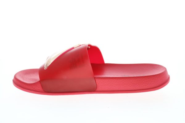 Katy Perry The We All Scream 34PK0015-RED Girls Red Slides Sandals Shoes Online - Image 5