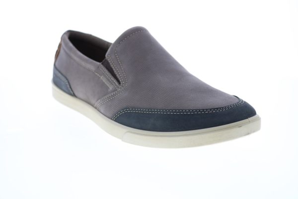 Ecco Collin 2.0 Perf Slip On 536284-02375 Mens Gray Lifestyle Sneakers Shoes Online