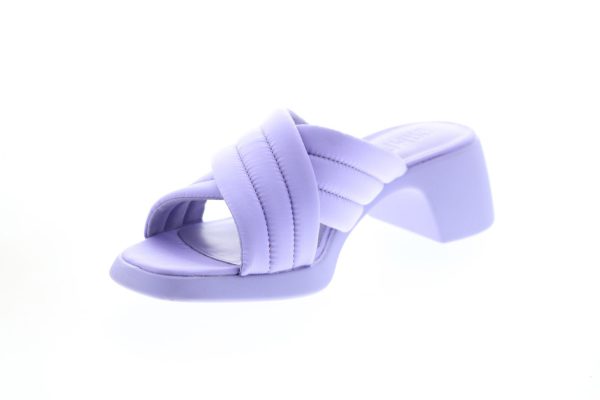 Camper Trisha Sandal K200961-001 Womens Purple Canvas Flip-Flops Sandals Shoes Online Hot Sale - Image 4