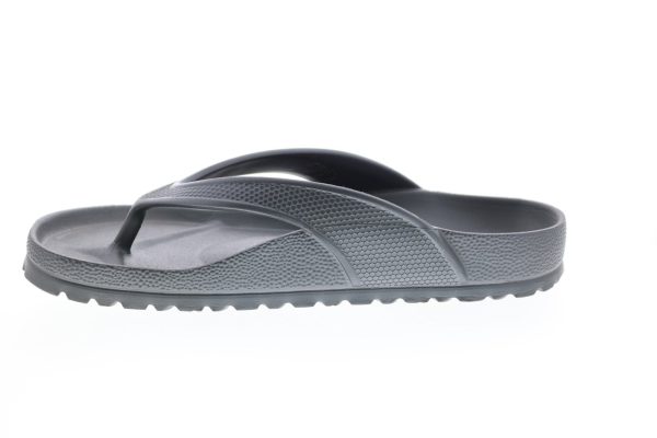 Birkenstock Honolulu EVA 1016349 Mens Gray Synthetic Flip-Flops Sandals Shoes Discount - Image 5