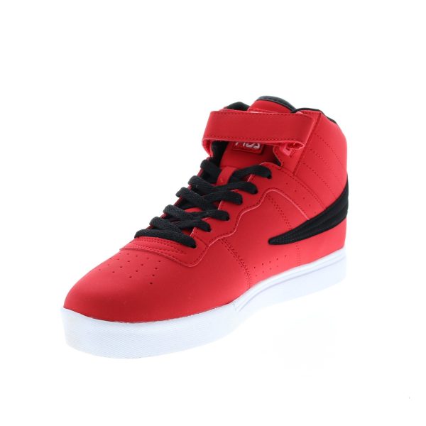 Fila Vulc 13 1FM00858-602 Mens Red Synthetic Lace Up Lifestyle Sneakers Shoes Discount - Image 4