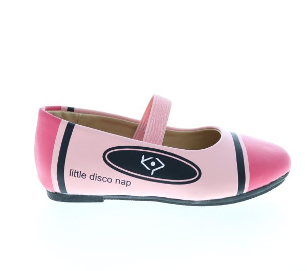 Katy Perry The Crayon 34PK0027-PNK Toddler Pink Synthetic Ballet Flats Shoes For Cheap