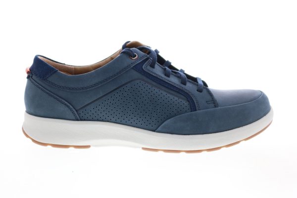 Clarks Un Trail Form 26140976 Mens Blue Oxfords & Lace Ups Casual Shoes Hot on Sale