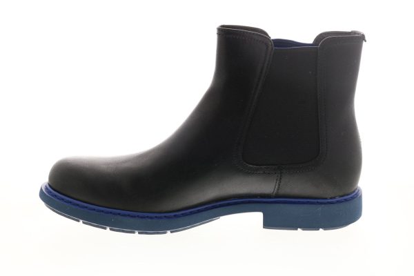 Camper Neuman K300170-008 Mens Black Leather Slip On Chelsea Boots on Sale - Image 5