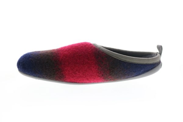 Camper Tws K100516-002 Mens Red Blue Canvas Slip On Clogs Slippers Shoes Online Sale - Image 5