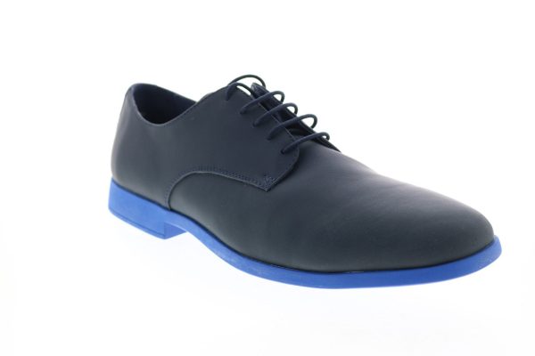 Camper Truman K100243-009 Mens Blue Oxfords & Lace Ups Plain Toe Shoes For Sale - Image 2