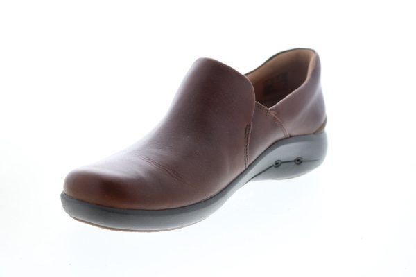Clarks Un Loop 2 Step 26144579 Womens Brown Leather Loafer Flats Shoes Online now - Image 4