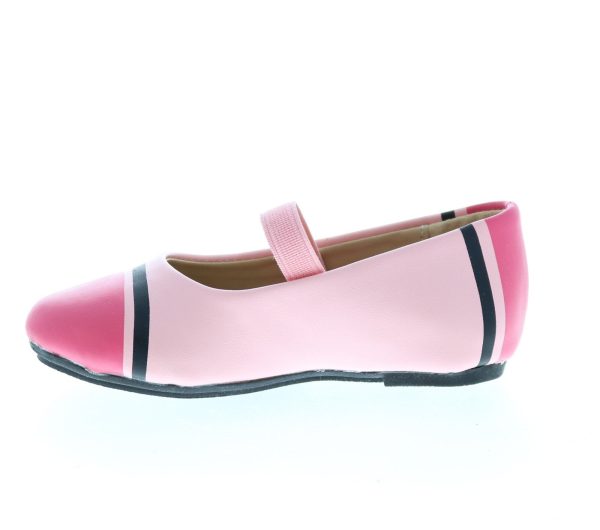 Katy Perry The Crayon 34PK0027-PNK Toddler Pink Synthetic Ballet Flats Shoes For Cheap - Image 5