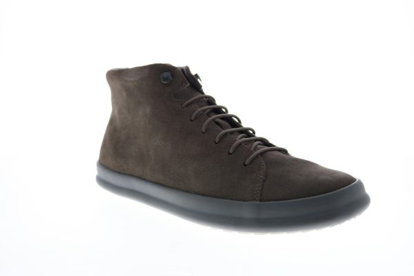Camper Chasis Sport K300236-008 Mens Gray Suede Lace Up Euro Sneakers Shoes Online now - Image 2