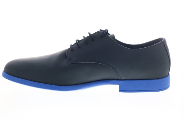Camper Truman K100243-009 Mens Blue Oxfords & Lace Ups Plain Toe Shoes For Sale - Image 5