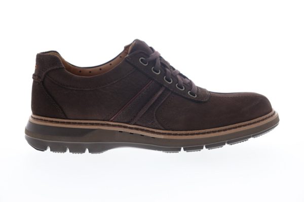 Clarks Un Ramble Go 26144147 Mens Brown Extra Wide Oxfords Plain Toe Shoes Hot on Sale