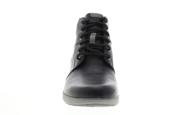 Clarks Un Adorn Walk 26145172 Womens Black Leather Casual Dress Boots Sale - Image 3
