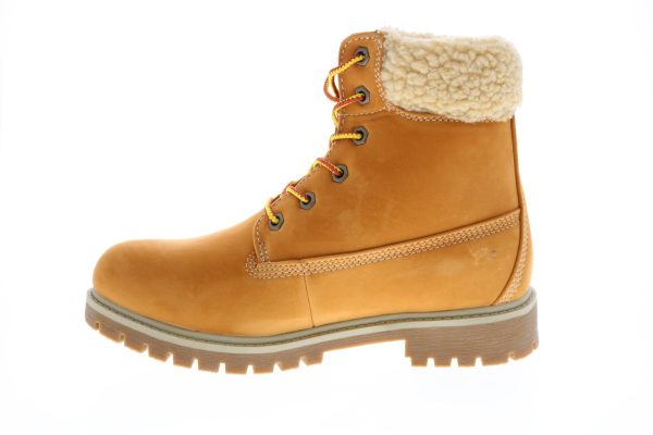 Lugz Rucker Hi Fleece WRUCKRHFK-7431 Womens Brown Casual Dress Boots For Sale - Image 5