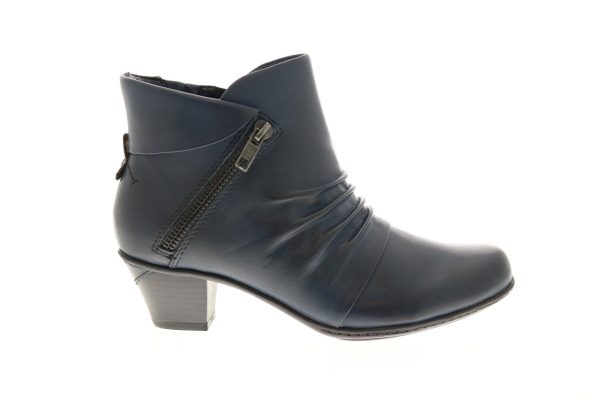 Earth Pegasus Soft Leather Womens Blue Leather Ankle & Booties Boots Online now