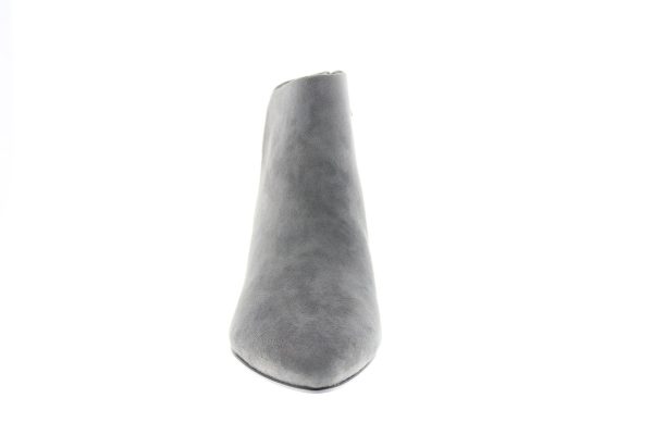 Clarks Linvale Sea 26146788 Womens Gray Suede Zipper Ankle & Booties Boots Sale - Image 3