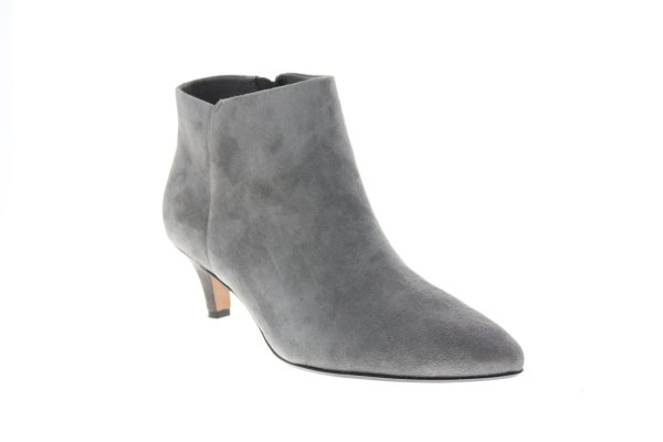 Clarks Linvale Sea 26146788 Womens Gray Suede Zipper Ankle & Booties Boots Sale - Image 2
