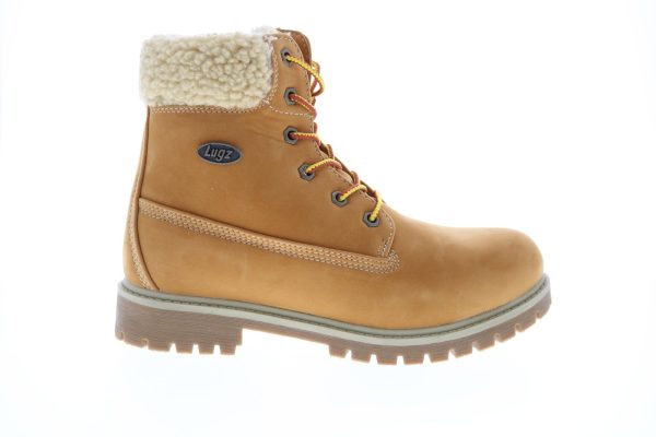 Lugz Rucker Hi Fleece WRUCKRHFK-7431 Womens Brown Casual Dress Boots For Sale