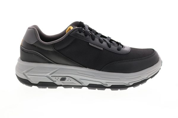 Skechers Max Stout Permian 210277 Mens Black Lifestyle Sneakers Shoes Supply