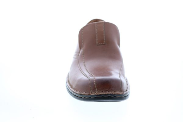 Clarks Escalade Step 26113919 Mens Brown Leather Loafers Casual Shoes Online - Image 3