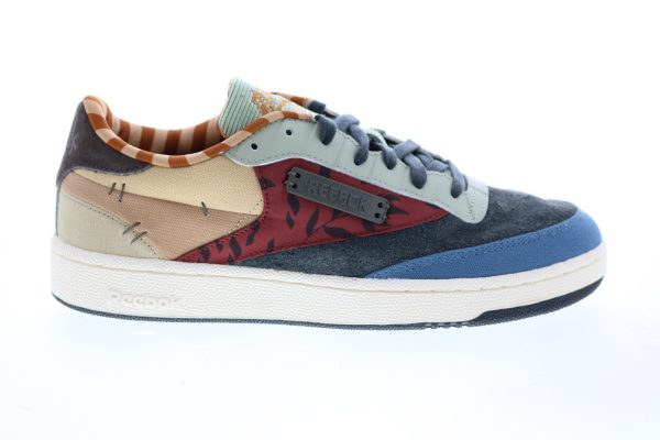 Reebok Club C 85 Kung Fu Panda Mens Gray Collaboration Sneakers Shoes Online now